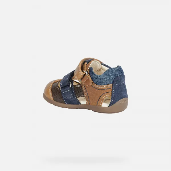 Boys first steps Geox Kaytan Brown - Boys