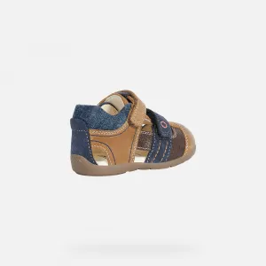 Boys first steps Geox Kaytan Brown - Boys