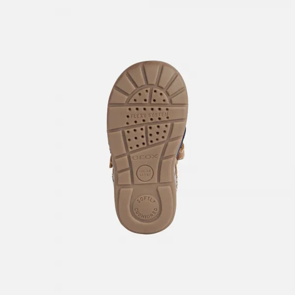 Boys first steps Geox Kaytan Brown - Boys