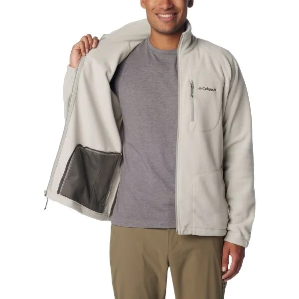 Columbia FAST TREK II FULL ZIP FLEECE Pánska mikina, sivá, veľkosť