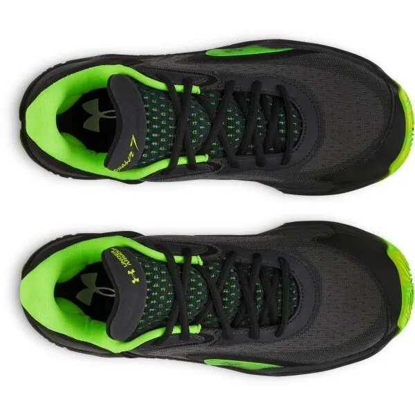 Under Armour SPAWN 7 Unisexová basketbalová obuv, čierna, veľkosť 41