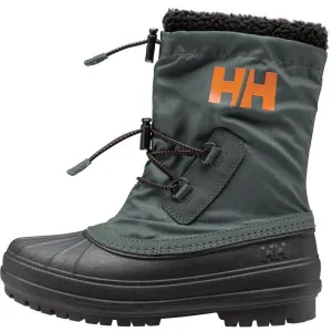 Helly Hansen JK VARANGER INSULATED Detské snehule, tmavo zelená, veľkosť 30