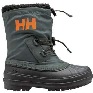 Helly Hansen JK VARANGER INSULATED Detské snehule, tmavo zelená, veľkosť 30