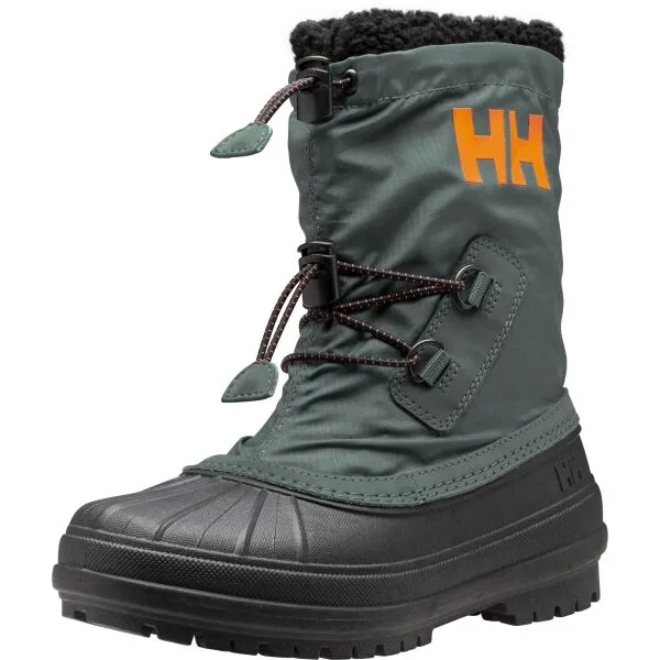 Helly Hansen JK VARANGER INSULATED Detské snehule, tmavo zelená, veľkosť 30