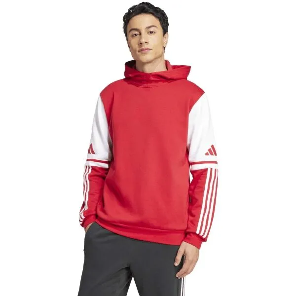 adidas SQUADRA 25 SW HOODY Pánska športová mikina, červená, veľkosť