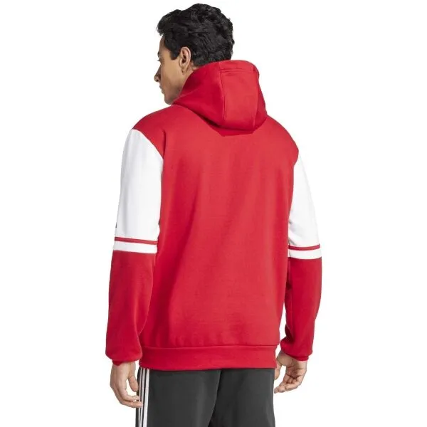 adidas SQUADRA 25 SW HOODY Pánska športová mikina, červená, veľkosť