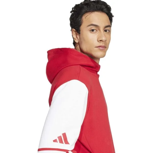 adidas SQUADRA 25 SW HOODY Pánska športová mikina, červená, veľkosť