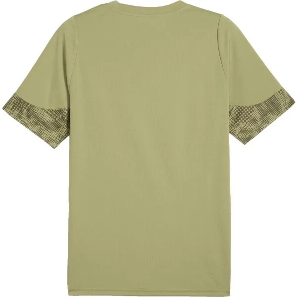 Puma TEAMCUP TRAINING JERSEY Pánsky dres, khaki, veľkosť
