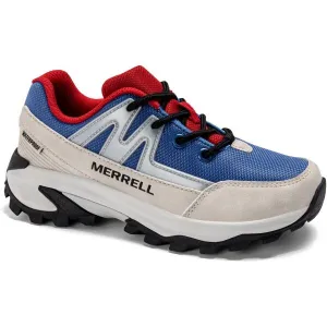 Merrell MOAB SPEED 2 FST WP Detská turistická obuv, modrá, veľkosť 32