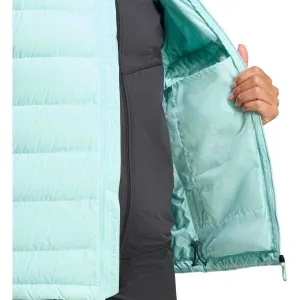 adidas TERREX MULTI LIGHT DOWN HOODED JACKET Dámska bunda, tyrkysová, veľkosť