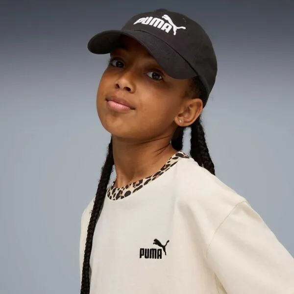 Puma ESSENTIALS NO.1 LOGO BB CAP JR Detská šiltovka, čierna, veľkosť