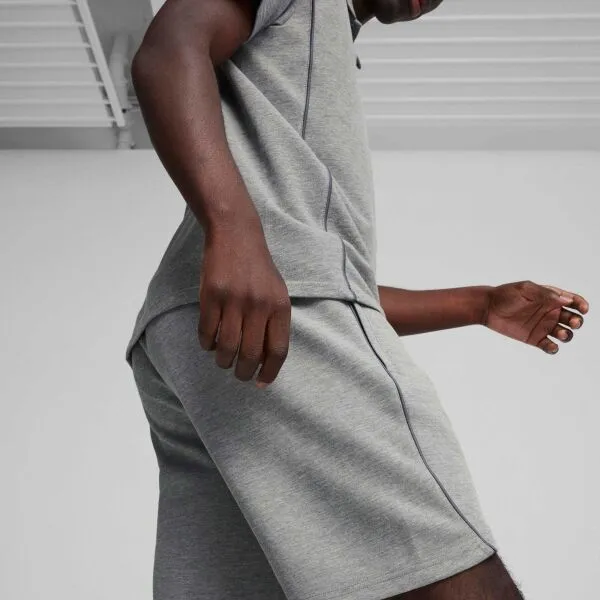 Puma TEAMFINAL CASUALS SHORTS Pánske športové kraťasy, sivá, veľkosť