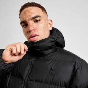 Bunda adidas Originals Commercial Puff čierna farba, zimná, JX4123