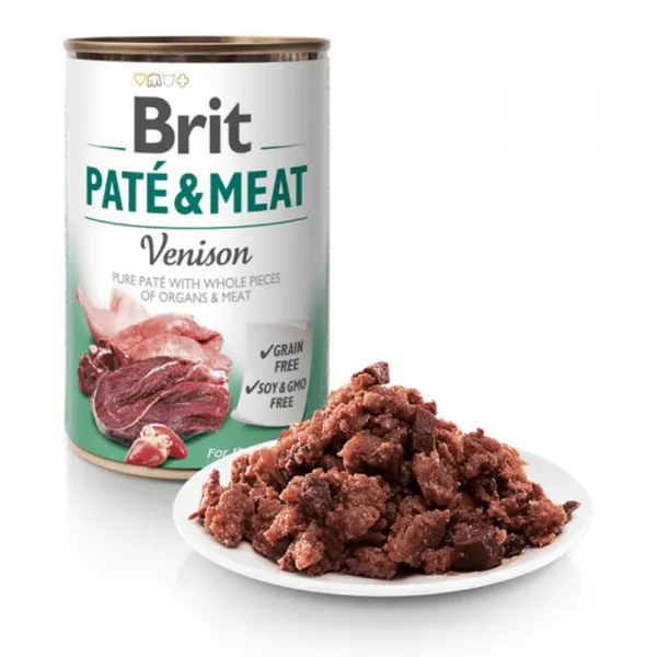 Brit konzerva Paté & Meat Venison 800 g