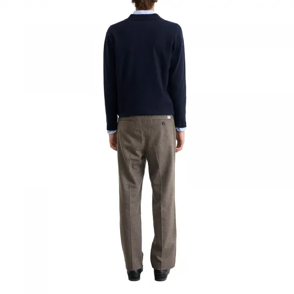 Edmmond Studios Wool Polo "Navy" (325-60-04590)