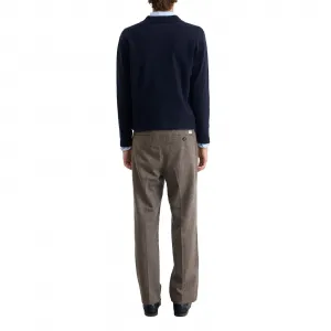 Edmmond Studios Wool Polo "Navy" (325-60-04590)