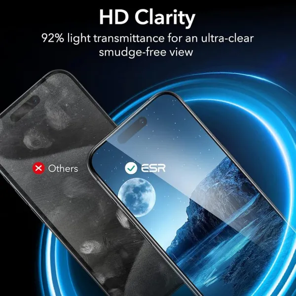 ESR Privacy Tvrdené sklo, iPhone Air, 3 kusy