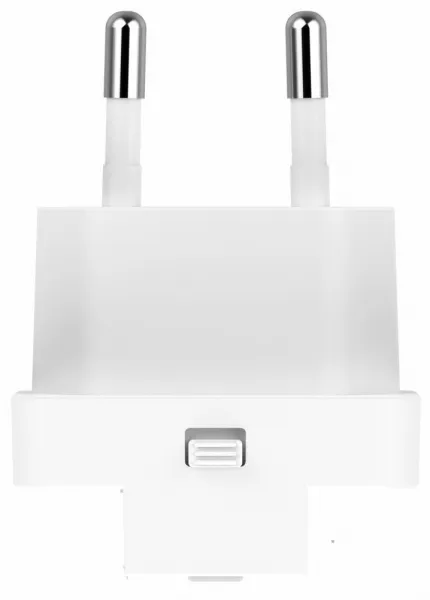 Swissten cestovný adaptér GaN USB-C + USB, 45W, biely
