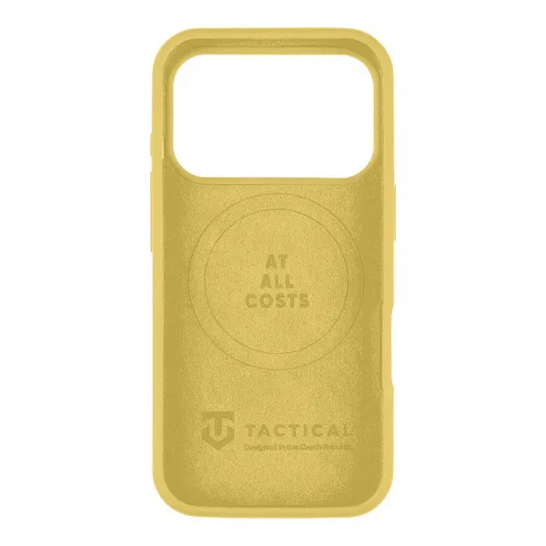 Tactical MagForce Velvet Smoothie kryt, iPhone 17 Pro, žltý