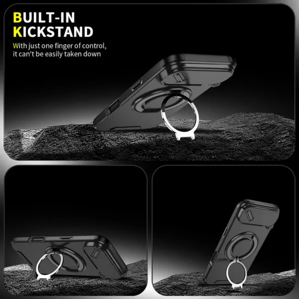 Camslide Stand obal, iPhone Air, čierny