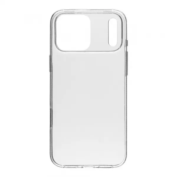 Tactical TPU obal pre iPhone 17 Pro Max, priesvitný
