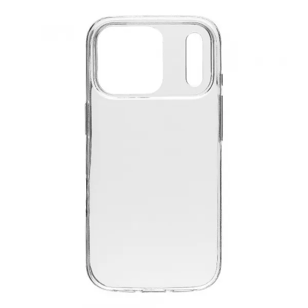Tactical TPU obal pre iPhone 17 Pro, priesvitný