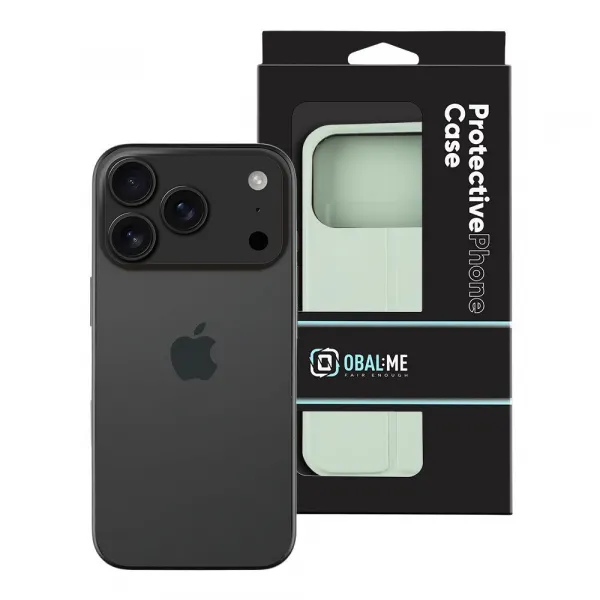 OBAL:ME SmoothTouch Puzdro pre iPhone 17 Pro, svetlo zelené