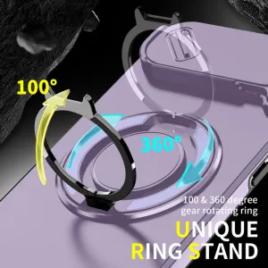 Camslide Stand obal, iPhone Air, fialový