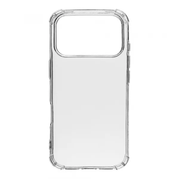 Tactical TPU Plyo kryt, iPhone 17 Pro, priehľadný