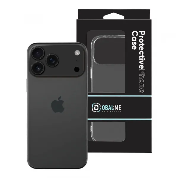 OBAL:ME TPU Kryt pre iPhone 17 Pro Max, priehľadný