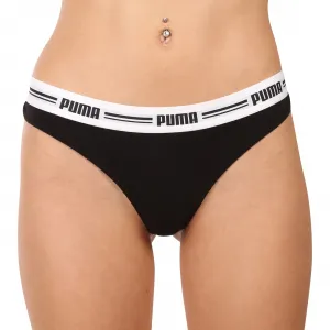 2PACK dámske tangá Puma čierne (603034001 200) S