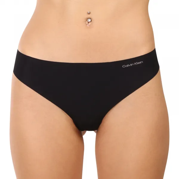 5PACK dámska tanga Calvin Klein bezšvové viacfarebné (QD3556E-31N) M