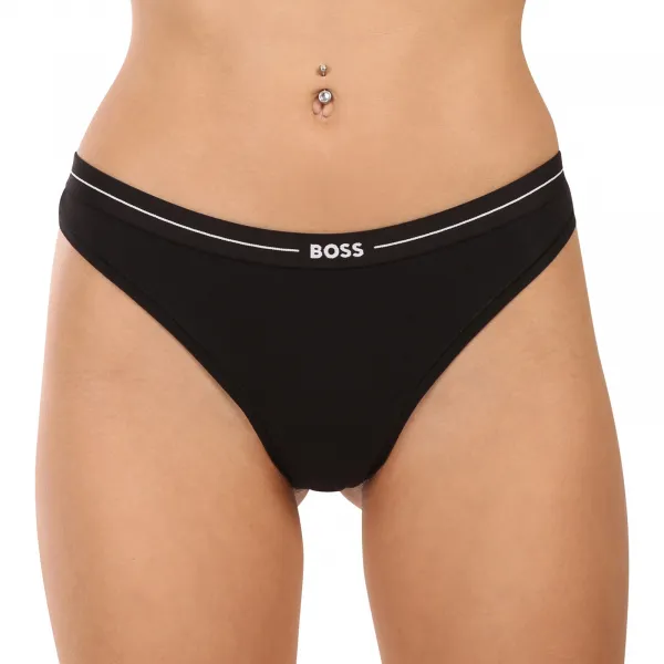 3PACK dámske tangá BOSS viacfarebné (50510030 966) M