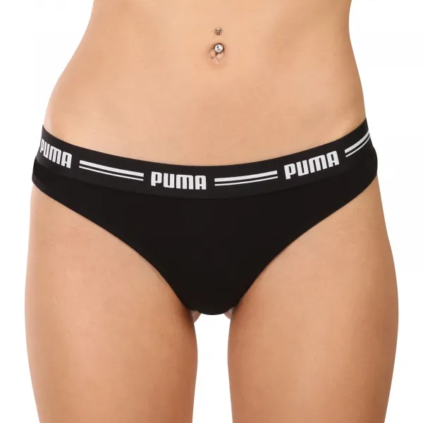2PACK dámske tangá Puma čierne (603034001 200) S