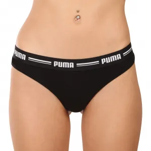 2PACK dámske tangá Puma čierne (603034001 200) S