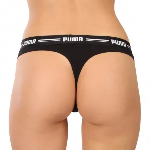 2PACK dámske tangá Puma čierne (603034001 200) S