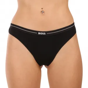 3PACK dámske tangá BOSS viacfarebné (50510030 966) M