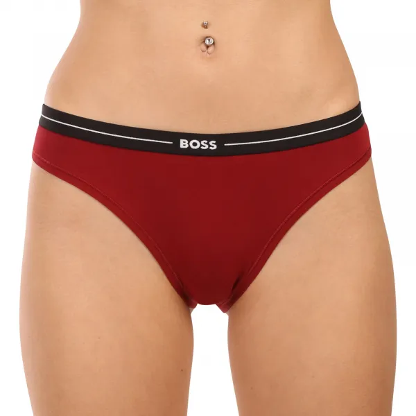 3PACK dámske nohavičky BOSS viacfarebné (50510016 966) S