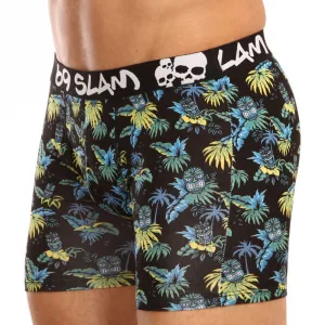 Pánske boxerky 69SLAM fit bamboo tiki face (MPBIKI-BB) S, trenky