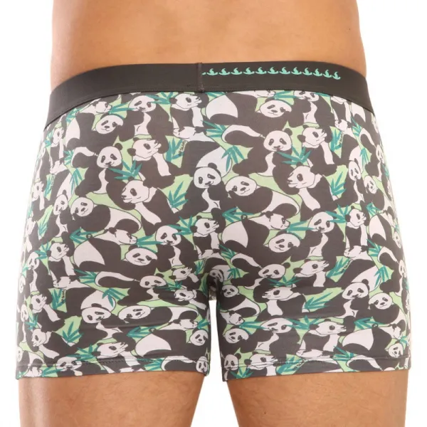 Pánske boxerky 69SLAM fit bamboo panda boo (MPBPBO-BB) S, trenky