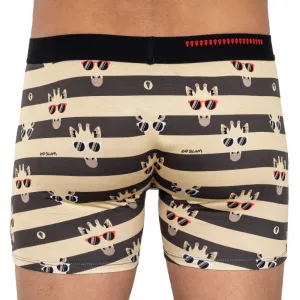 Pánske boxerky 69SLAM fit bamboo giraffe stripes S, trenky