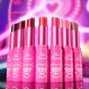 Too Faced Kissing Juicy Lip Tint tónovací balzam na pery s hydratačným účinkom odtieň Peach Rings 3 g