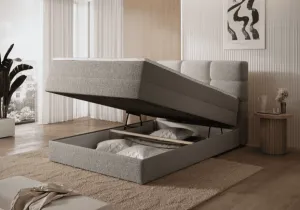 ArtElta Jednolôžková posteľ KASPED Boxspring | 120 x 200 cm Farba: Royal 01