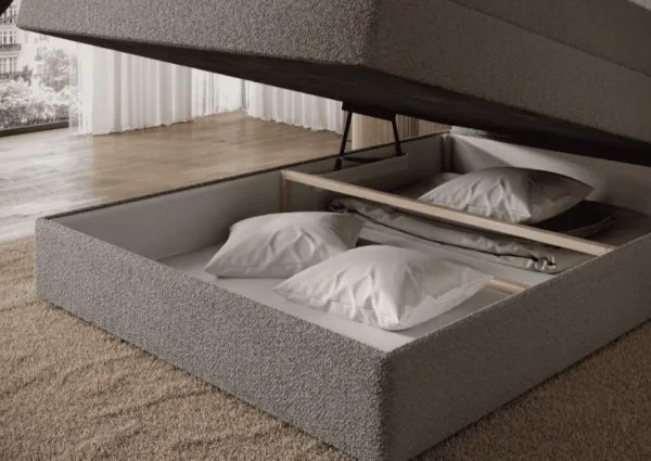 ArtElta Jednolôžková posteľ KASPED Boxspring | 120 x 200 cm Farba: Royal 01