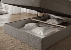 ArtElta Jednolôžková posteľ KASPED Boxspring | 120 x 200 cm Farba: Royal 01
