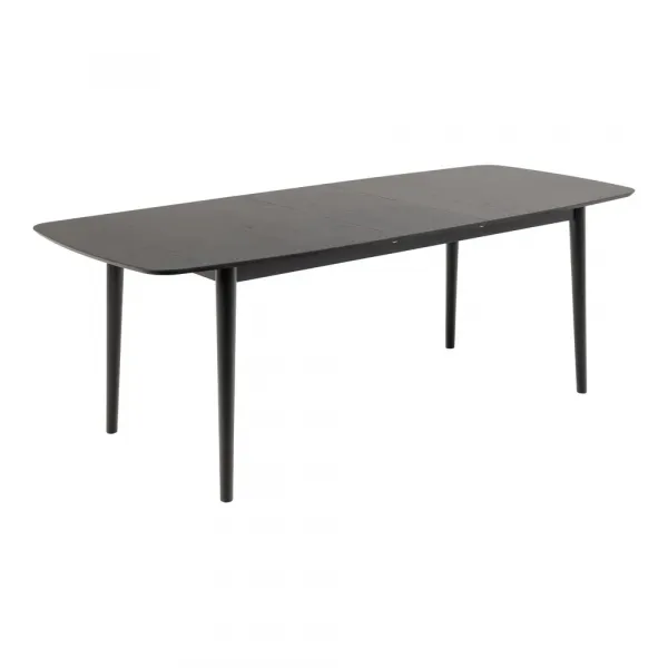 Actona Jídelní rozkládací stůl Montreux 180/219 cm černý