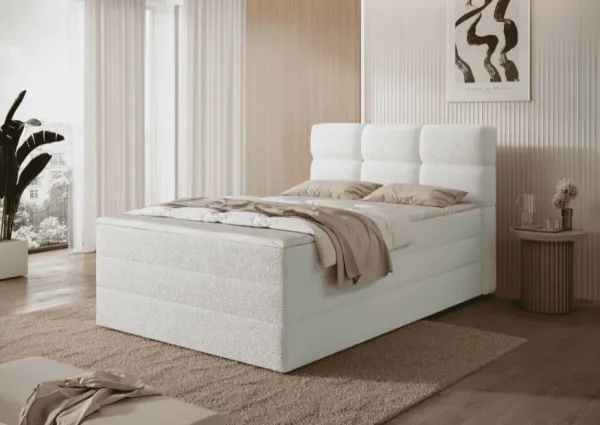 ArtElta Jednolôžková posteľ KASPED Boxspring | 120 x 200 cm Farba: Royal 01