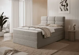 ArtElta Jednolôžková posteľ KASPED Boxspring | 120 x 200 cm Farba: Royal 01