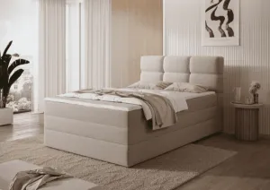 ArtElta Jednolôžková posteľ KASPED Boxspring | 120 x 200 cm Farba: Royal 01