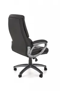 HALMAR Kancelářské křeslo Steven eko kůže černá/šedé